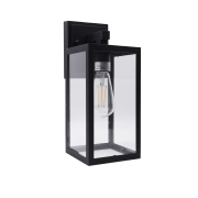Wall Sconces 1 -Light 13.4-in H Matte Black Hardwired Outdoor Wall Light