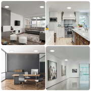 4-inch Recessed Downlight Housing, With Steel Junction Box, Quick Connection Installation, For Indoor Use. ETL Certified, Without Light Source.
