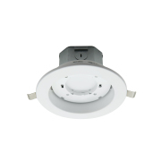 4-inch Recessed Downlight Housing, With Steel Junction Box, Quick Connection Installation, For Indoor Use. ETL Certified, Without Light Source.