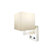 Wall Sconces 5.9-in W 1 -Light Brushed Nickel Wall Sconce