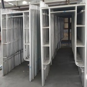 walk-through scaffold frame facade h steel a frame scaffolding galvanized scafold gate type