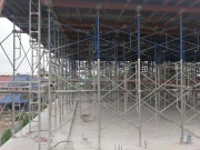 walk-through scaffold frame facade h steel a frame scaffolding galvanized scafold gate type