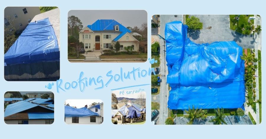 PE Tarpaulin Roofing Solution
