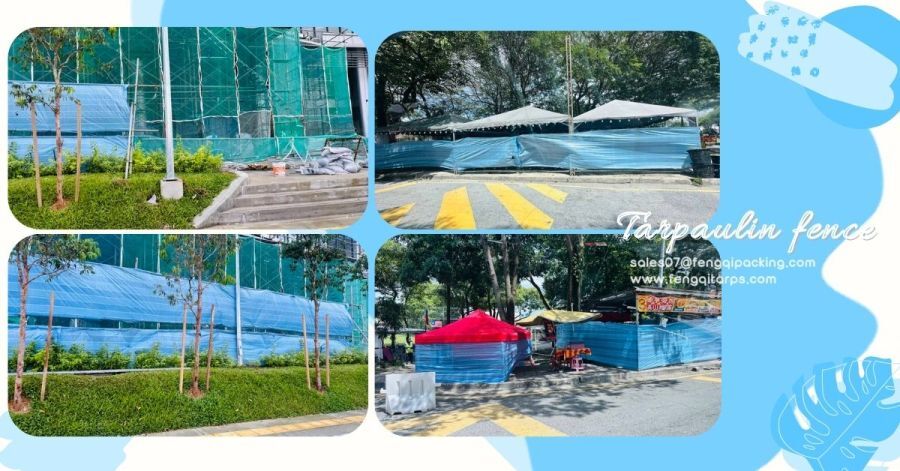 The Versatile Application of PE Tarpaulin as Safety and Silt Fencing