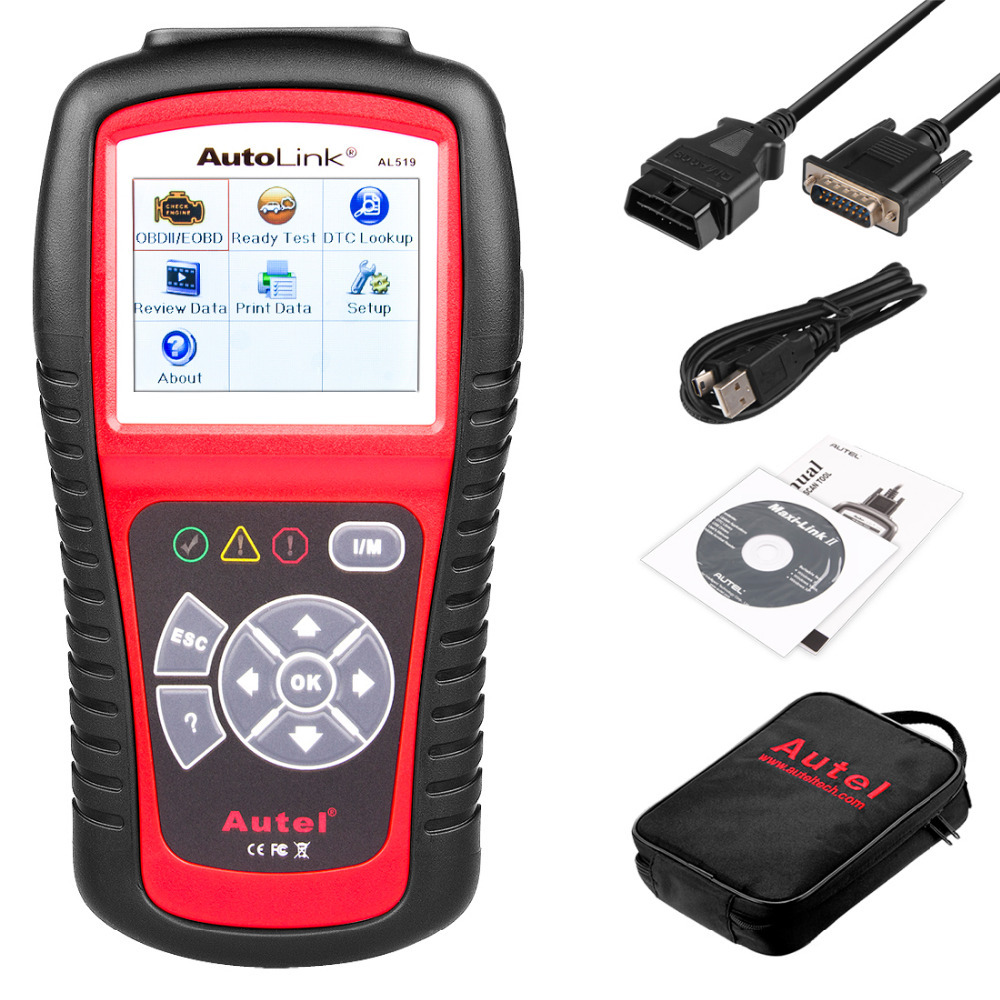 Autel AutoLink AL519 Engine ABS SRS Code Reader Lifetime Free Update Online