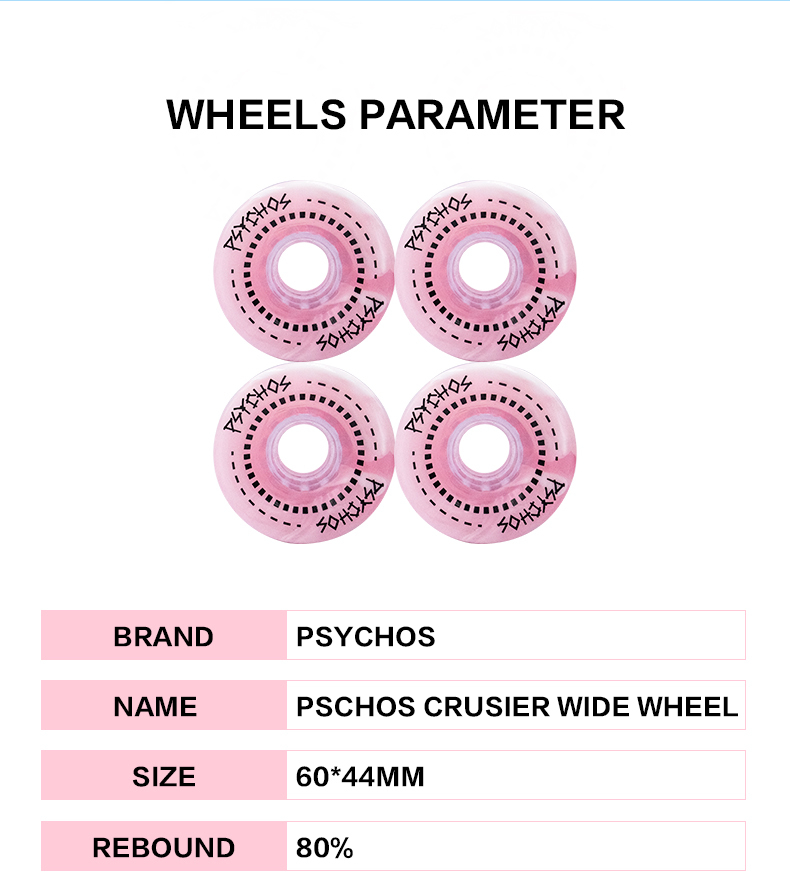 Psychos skateboard wheel crusier wheel