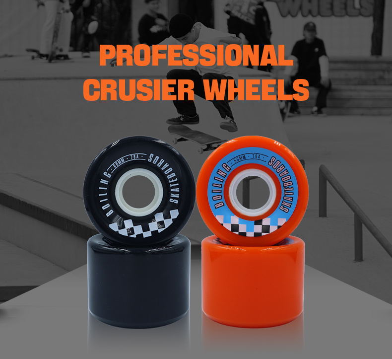 Boiling skateboard wheel crusier wheel