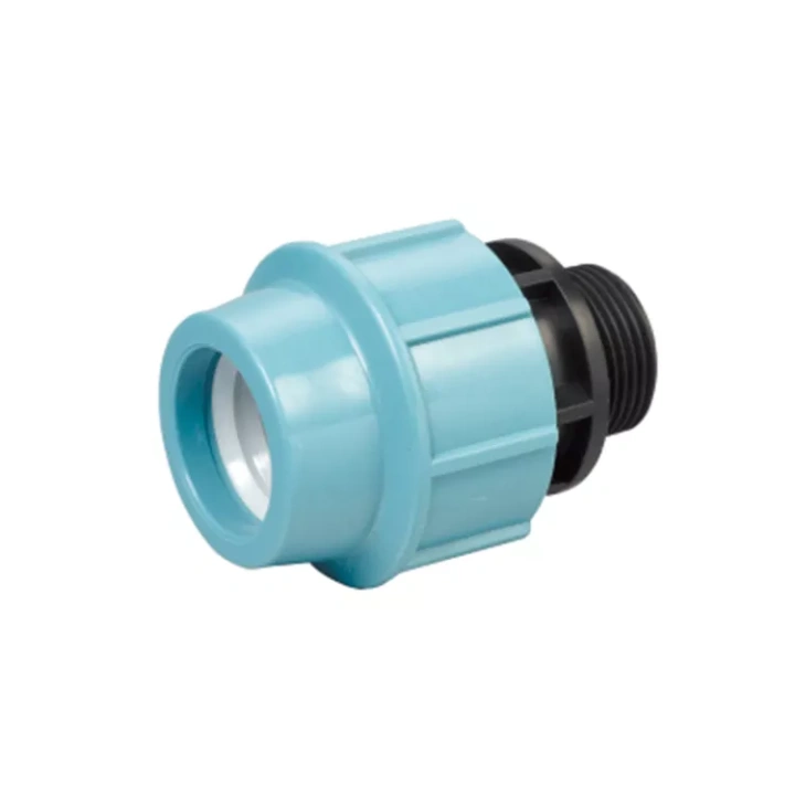 hdpe pipe fittings male adaptor type for water supply