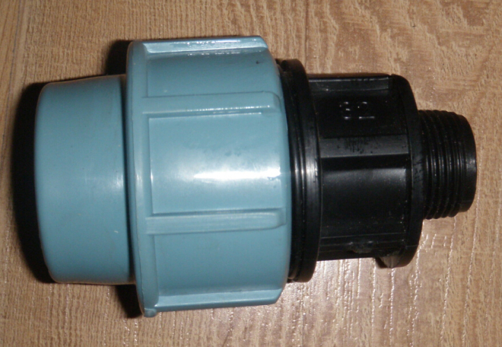 hdpe pipe fittings male adaptor type for water supply
