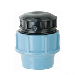 hdpe poly pipe fitting PP Pipe fittings end cap