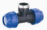 Drip irrigation hdpe pipe fitting water pipe pp compression fitting Female tee 