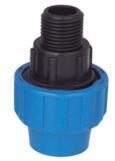 HDPE Fitting Male Adaptor PP Compression Fittings for water supply and Irrigation