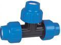 Irrigation system pp compression fittings 3 way connector pp equal tee