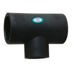 PE 100 polyethylene water fittings HDPE reducing tee pipe fitting for sprinkler irrigation system