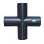 HDPE Fabricated Tee Fittings High Pressure Welded Cross