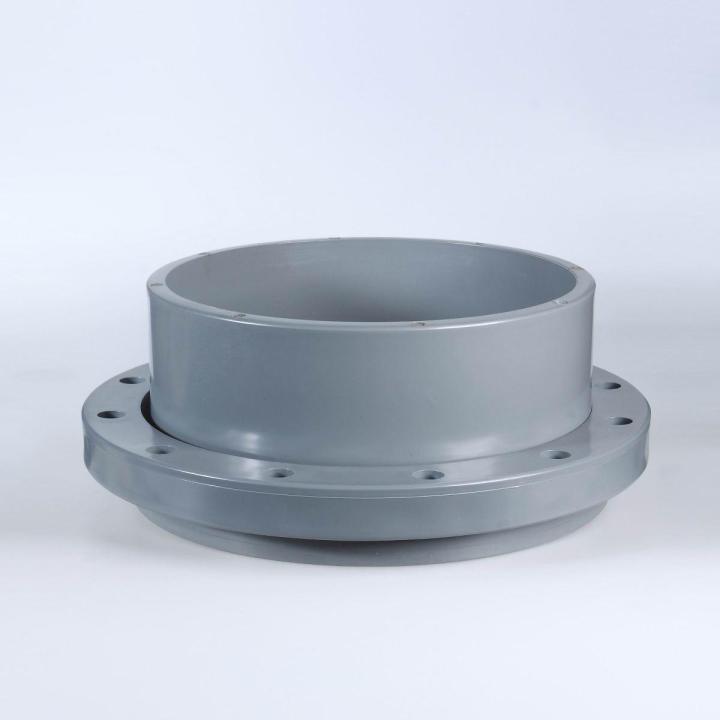 Pvc High Pressure Pvc Fittings Integrated Flange With Socket For Plumbing