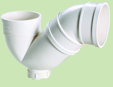 PVC sewer pipe connectors P-Trap With Hole