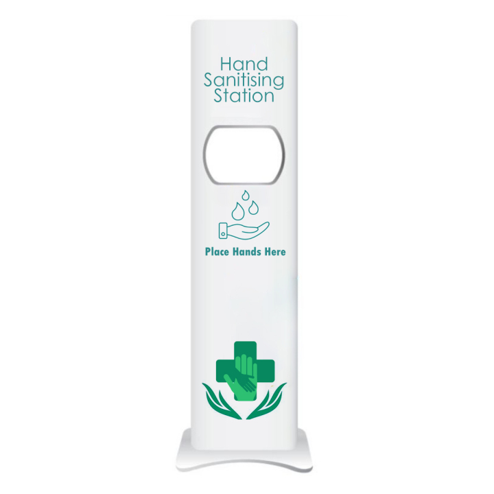 SD-002A Side open door type hand sanitsing station floor stand hand sanitizer