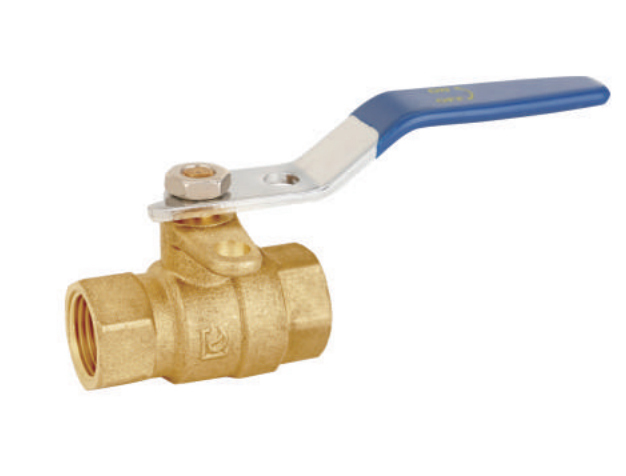 brass ball valve with lockwing handle