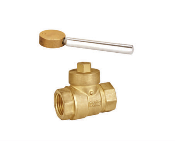 Brass Magnetic Lockable Ball Valve With Key