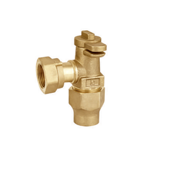 FQ-025 Brass Angle Quick Valve CTS