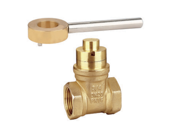 FQ-044 Brass Encrypted and anti -theft gate valve