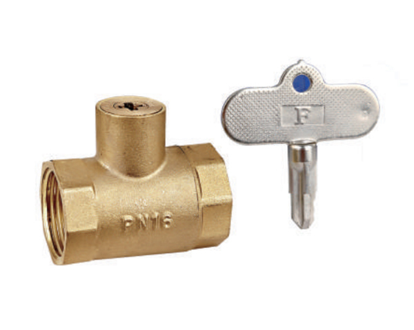 FQ-046 Brass Water Meter Lockable Ball Valve