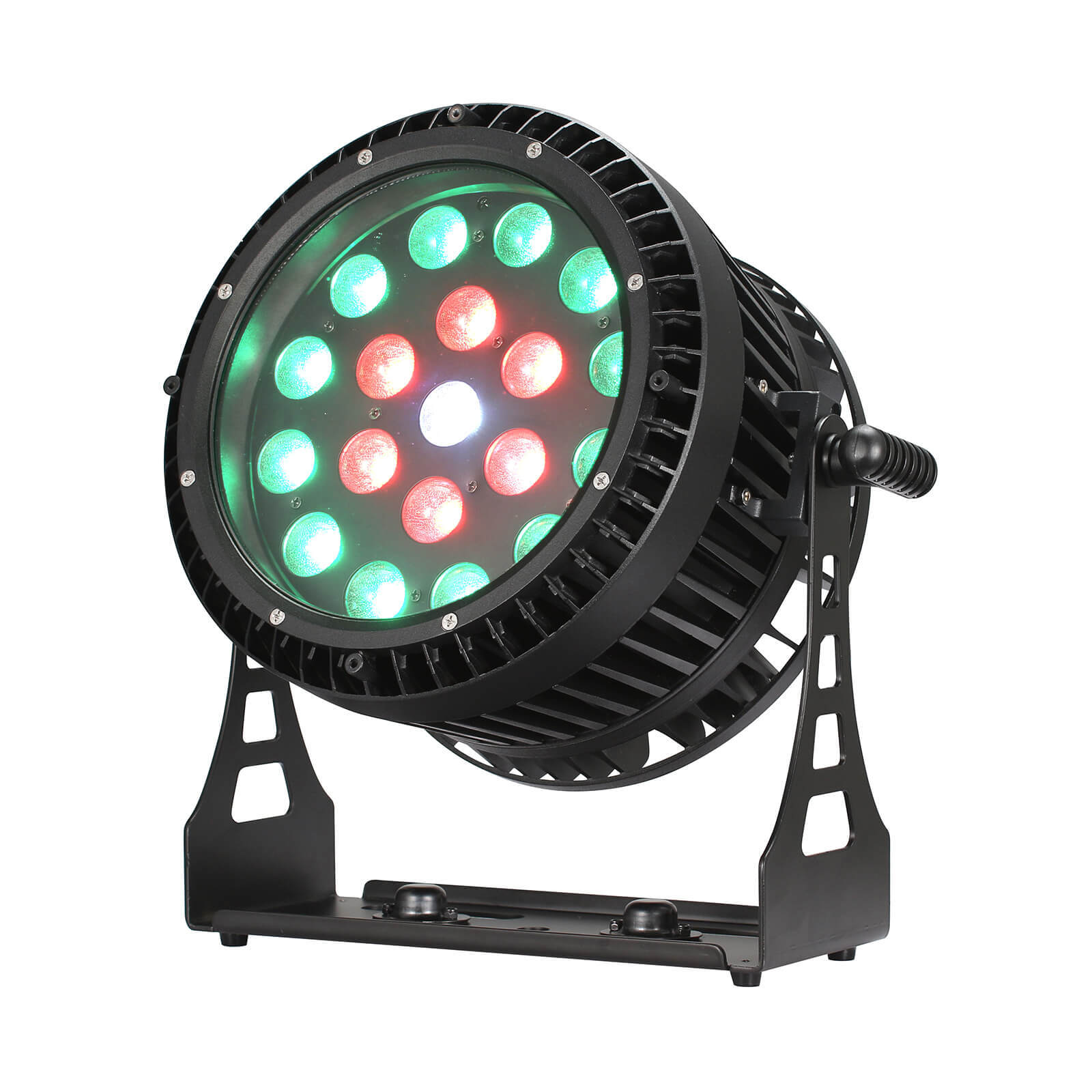 Waterproof 19x12w 4in1 Zoom Led Par Light 3 Rings Individual Control