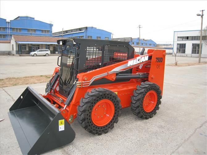 China factory direct 12-16.5 skid steer tire solid tyre with wheel for bobcat loader