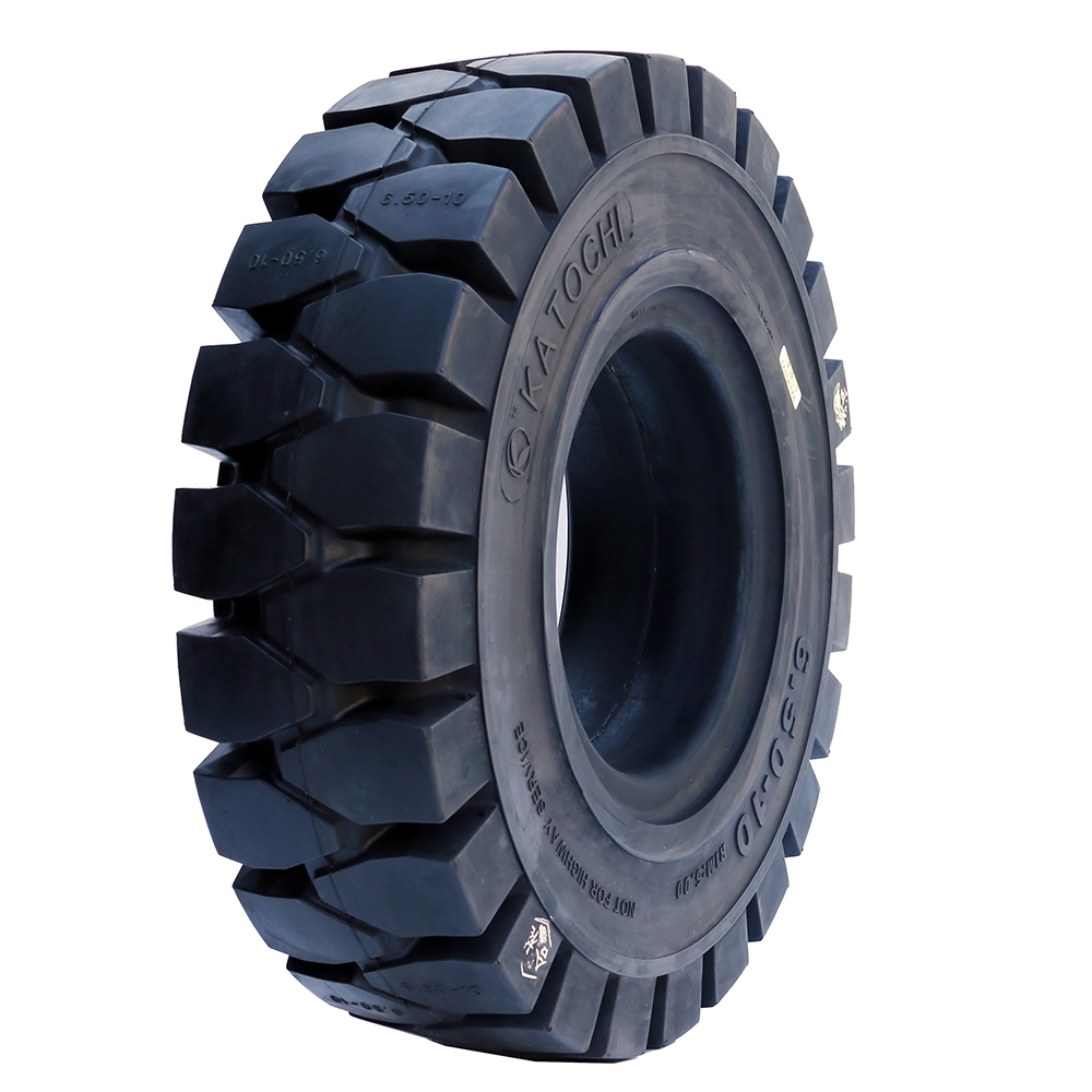 6.50-10 Forklift solid rubber tires Solid tire for forklift with good quality solid tyre
