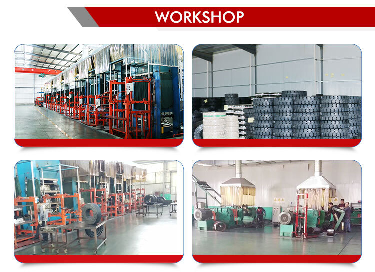 Hot Sale Techleader Forklift Parts 7.00-12 Pneumatic forklift Tire With Rims