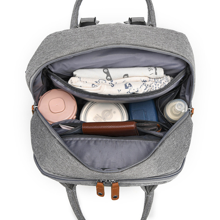 Fashion Mummy Maternity Baby Diaper Nappy Bags Large Capacity Travel Backpack Mom Nursing diaper bag with changing station