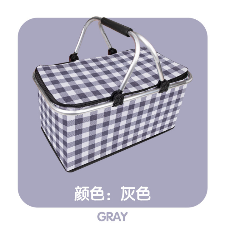 Aluminium Large Storage Customer Logo Thermal Food Delivery lunch thermal picnic Cooler Bag For Motorcycle