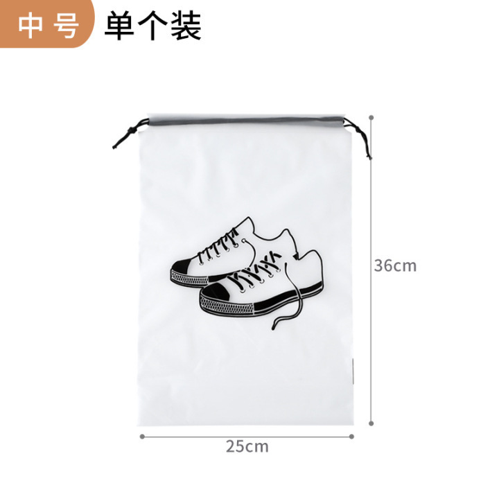 Custom logo eco friendly storage pouch non woven drawstring shoes dust bag 35*45 cm