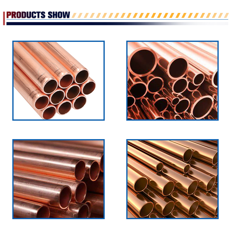 Tisco Cheap Price Pure Copper Pipe Round C10200 C11000 Brass Tubes