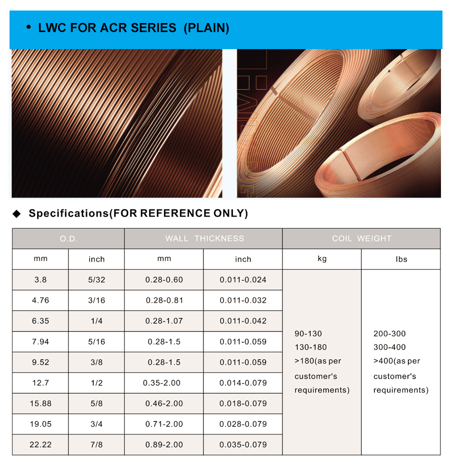 wholesale pancake coil copper tube for air conditioner and refrigeration equipment copper pipe