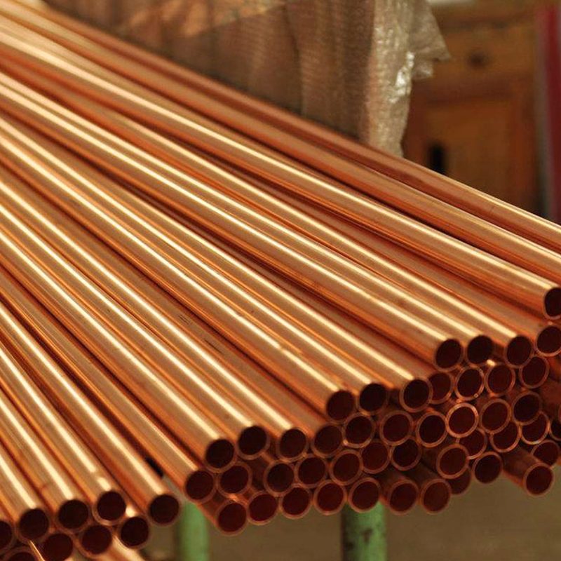 Factory wholesale 8mm Diameter Copper Pipe Cheap Price Straight Copper C12000 32mm copper tube