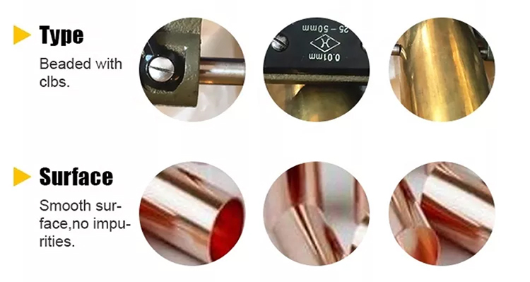 Factory wholesale 8mm Diameter Copper Pipe Cheap Price Straight Copper C12000 32mm copper tube