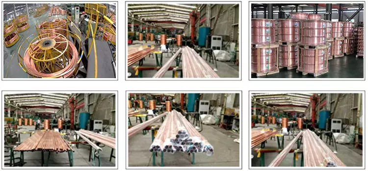 Factory wholesale 8mm Diameter Copper Pipe Cheap Price Straight Copper C12000 32mm copper tube