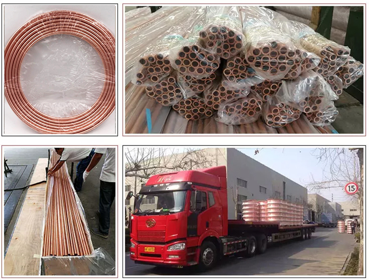 Factory wholesale 8mm Diameter Copper Pipe Cheap Price Straight Copper C12000 32mm copper tube
