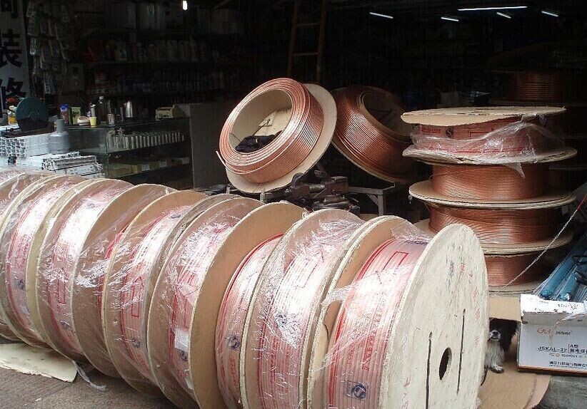copper pipe Coil /ASTM AC Copper tube /copper pipes for air conditioners