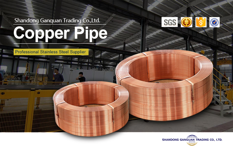 Pancake Coil Refrigeration Coil Copper pipe Copper tube for Refrigerator