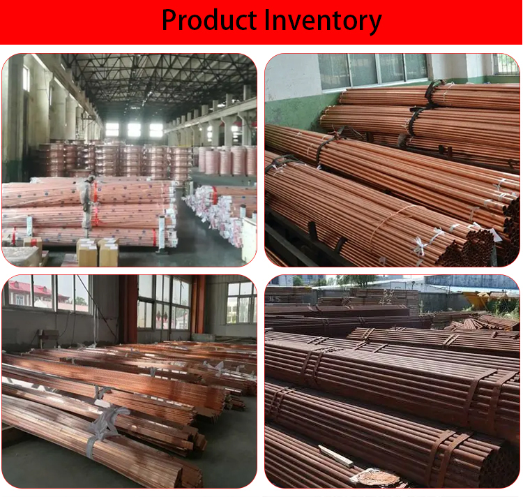 Refrigeration copper tube coil copper pipe 3/8 1/4 air condition and refrigerator copper tube