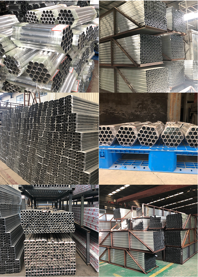 6000 Series Anodizing Rectangular Aluminium Tube