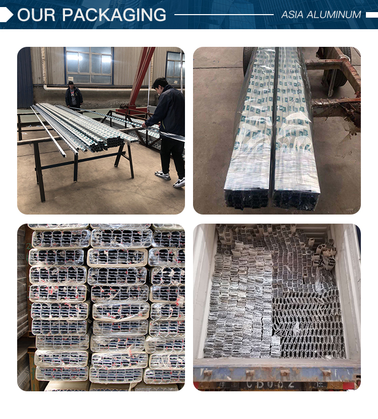 6000 Series Anodizing Rectangular Aluminium Tube