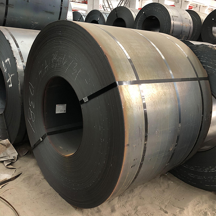 Standard length price hot rolled low carbon steel coil per ton price list