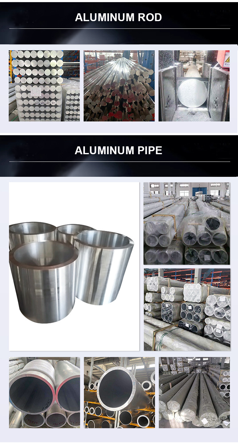 5083/6061/6063/6082/7020/7050/7075 Aluminum Alloy Pipe And Tube Aluminum Round Pipe