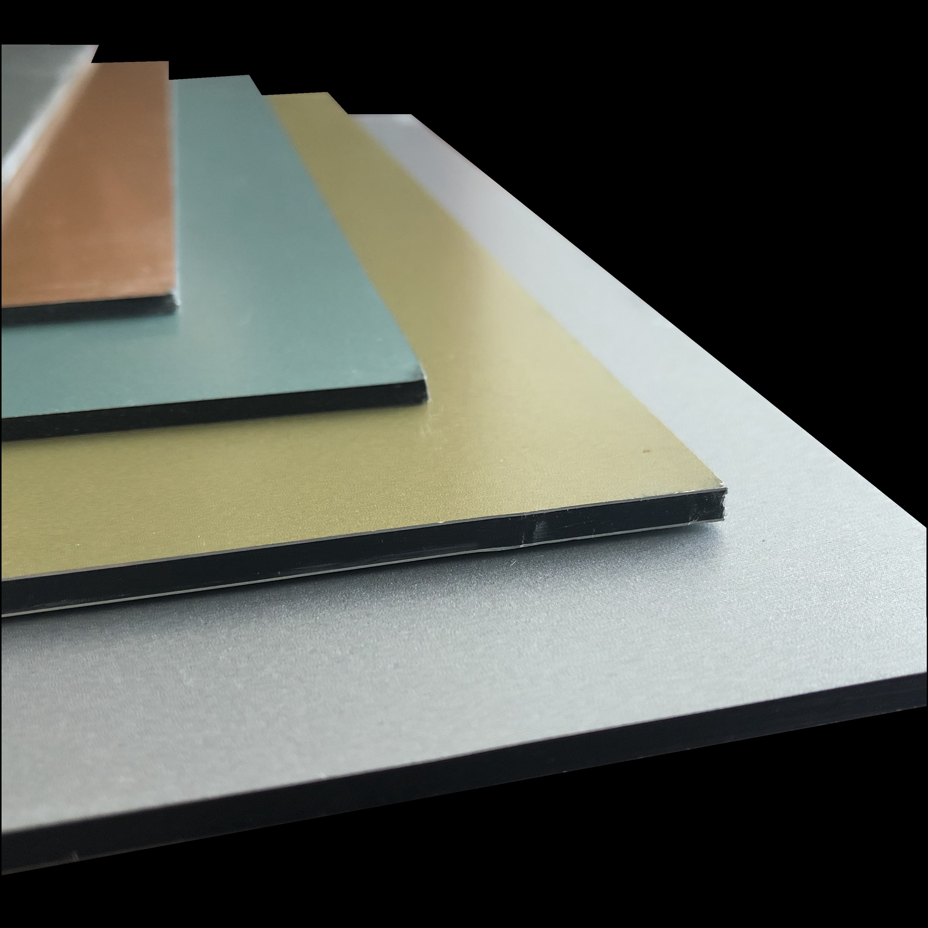 alu aluminium composite panel alucoboard/matt aluminium composite panel