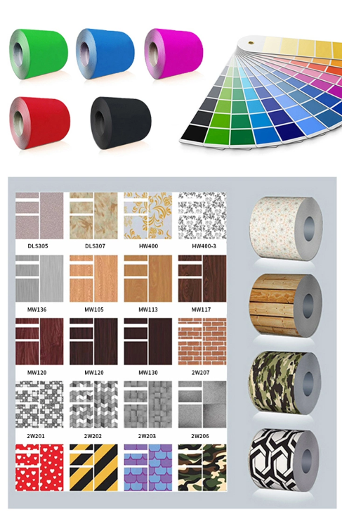 Q235/A36/A283 Color Coated Galvanized Steel Coil