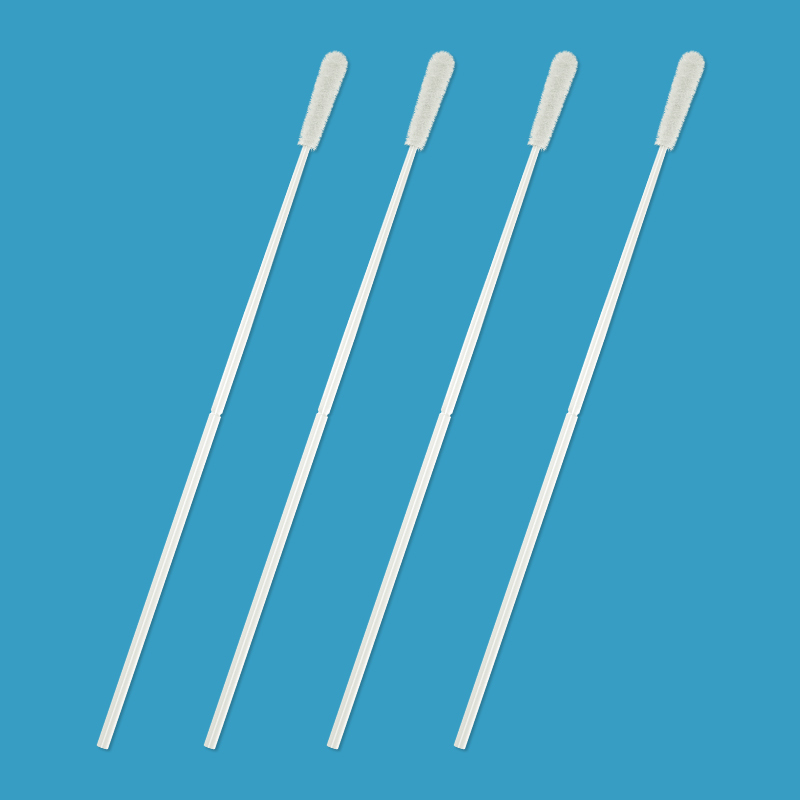 Specimen Collection Throat Swab Dacron Buccal Vtm Flocked Swab